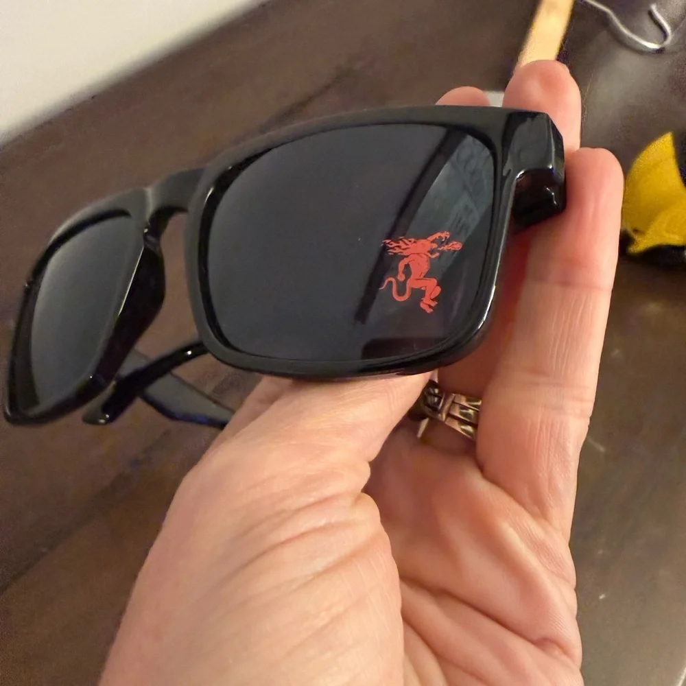 Fireball Cinnamon Whisky Sunglasses Black #FireballFriday Devil Logo